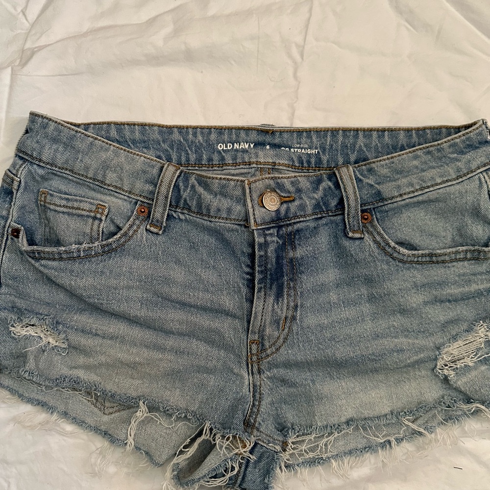Old Navy Women's Light Blue Jean Shorts